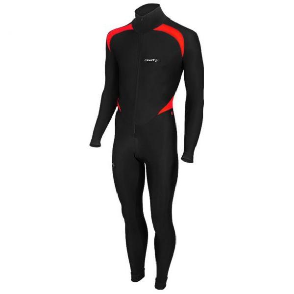 Craft Thermo Schaatspak CB zwart/rood unisex L