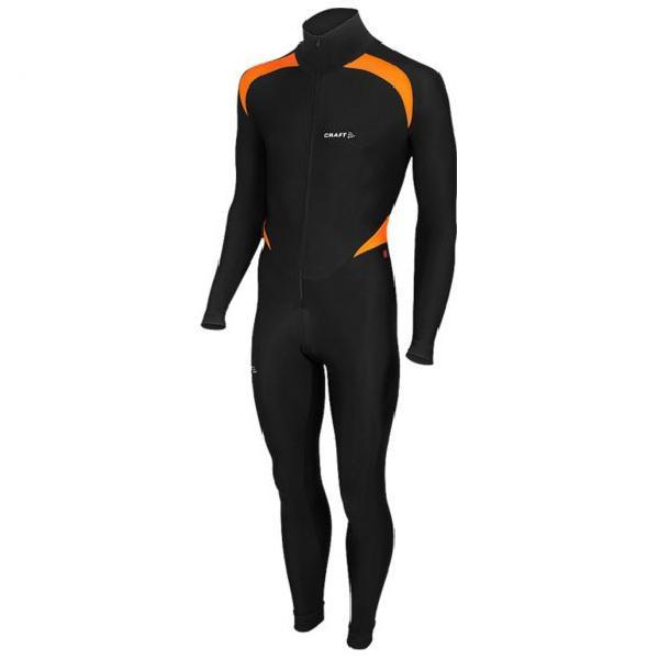 Craft Thermo Schaatspak CB zwart/oranje unisex L