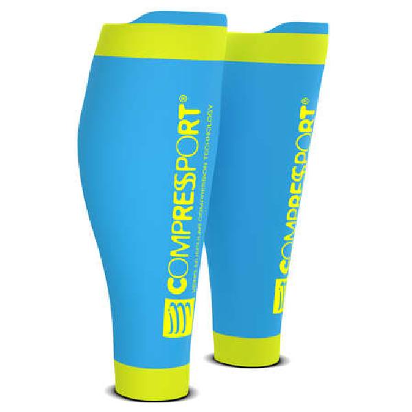 Compressport R2 v2 compressie tubes ice blauw T3