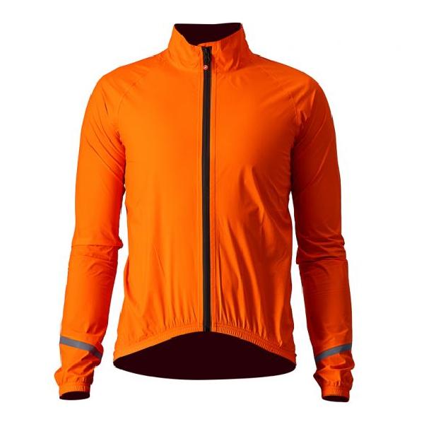 Castelli Emergency 2 regenjack oranje heren XXL