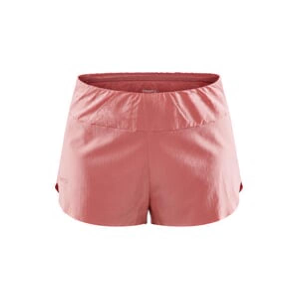 Craft Hypervent Split Short hardloopbroek roze dames S