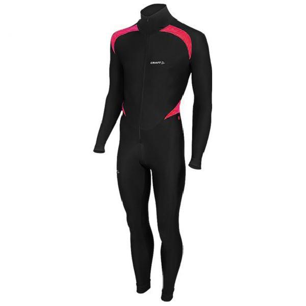 Craft Thermo Schaatspak CB zwart/roze unisex L