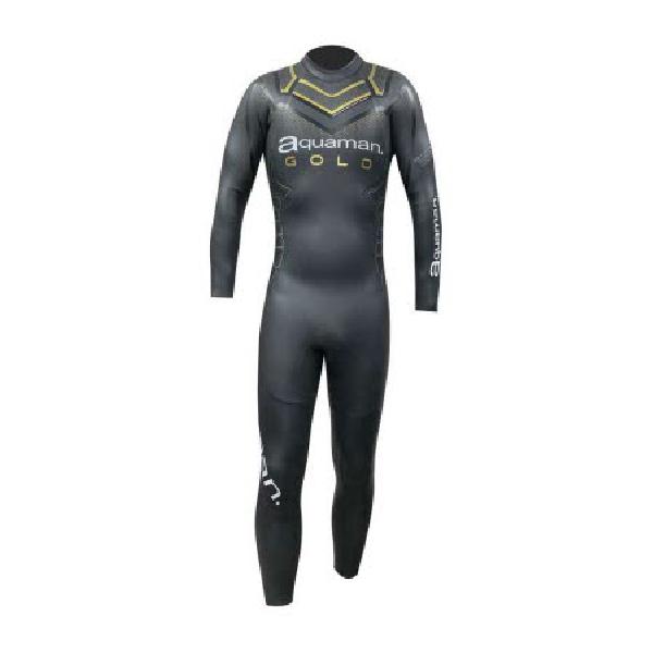 Aquaman Cell gold lange mouw wetsuit heren L