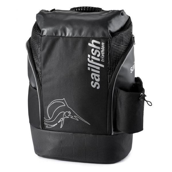 Sailfish Triathlon rugzak cape town 35 liter zwart/zilver