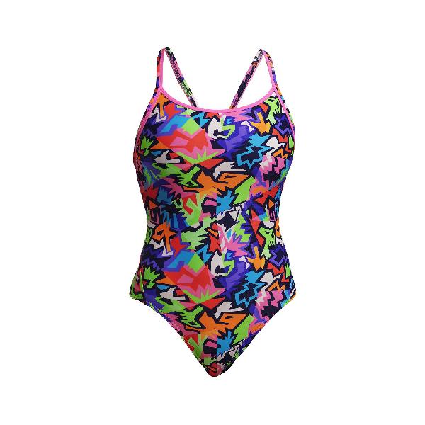 Funkita Sharp Edges diamond back badpak dames 42