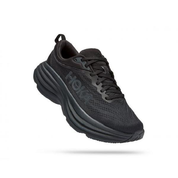 Hoka Bondi 8 wide hardloopschoenen zwart dames 41 1-3