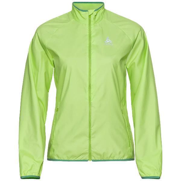 Odlo Essential Light hardloopjack groen dames XS