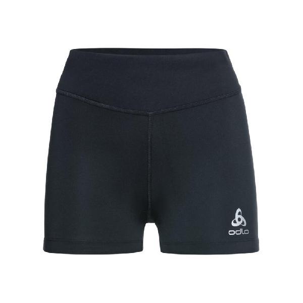 Odlo Essential Warm hardloopshort zwart dames L