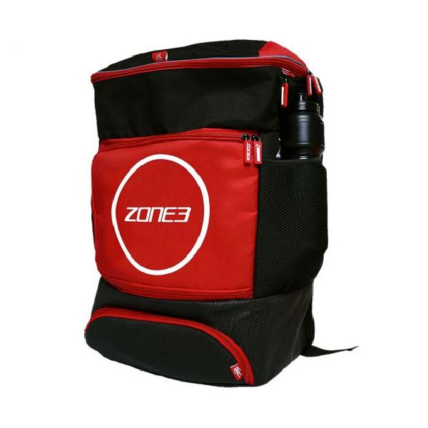 Zone3 Transition bag rugzak zwart/rood