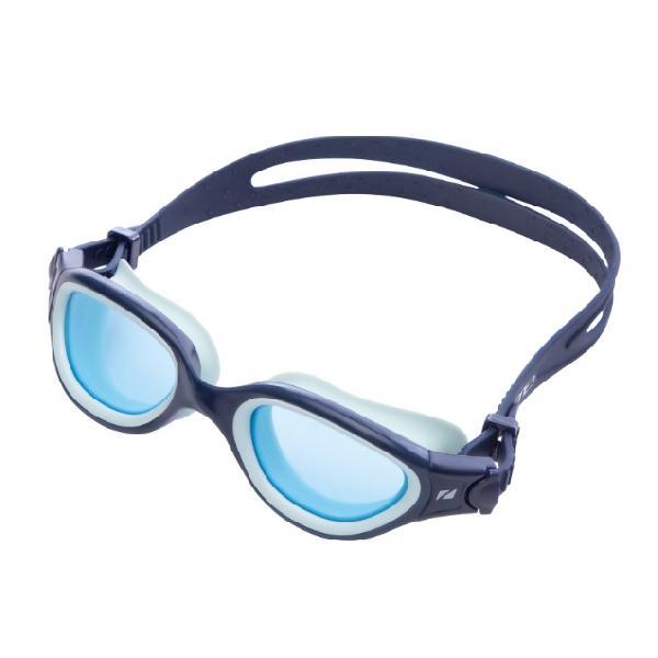 Zone3 Venator-X blauwe lens zwembril wit/blauw