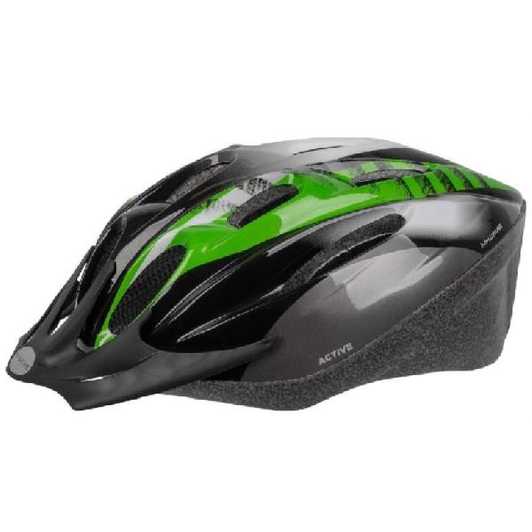 M-Wave Helm Active atb/race groen gestree