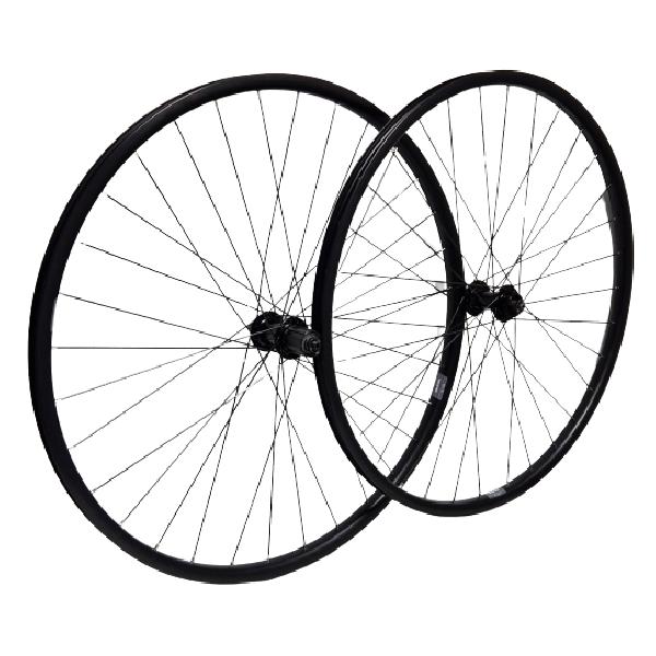 Kgs Wielset 28-29 inch (622) velg + spaak zwart centerlock 8-10v