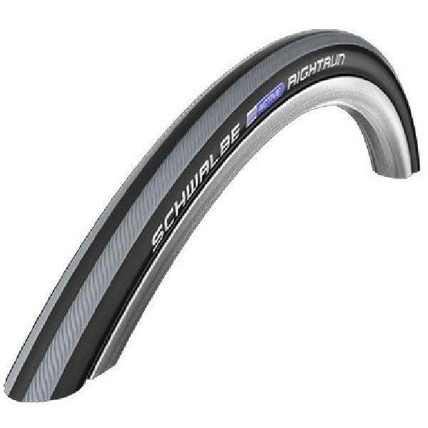 Schwalbe Right run buitenband 24x1 (25-540) grijs/zwart active line