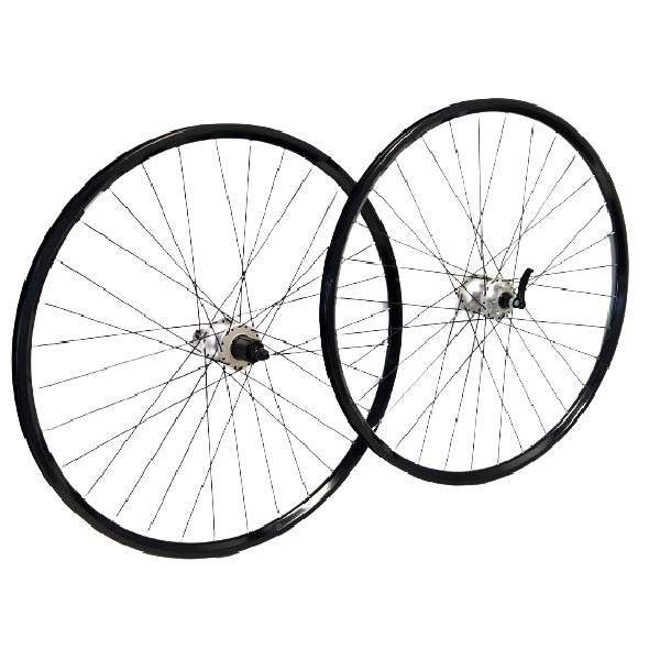 Shimano / ryde wielset 28/29 inch cass 8/9/10 spd 6-p zwart