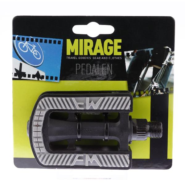 Mirage Tour pedalen kunststof antislip junior blister