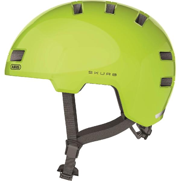 Abus Helm Skurb signal Geel M 55-59cm