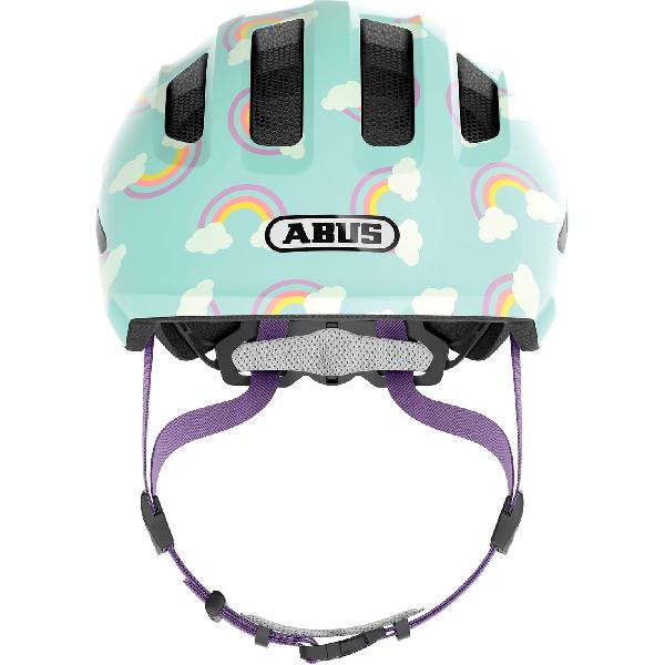 Abus Helm Smiley 3.0 LED blue rainbow S 45-50cm