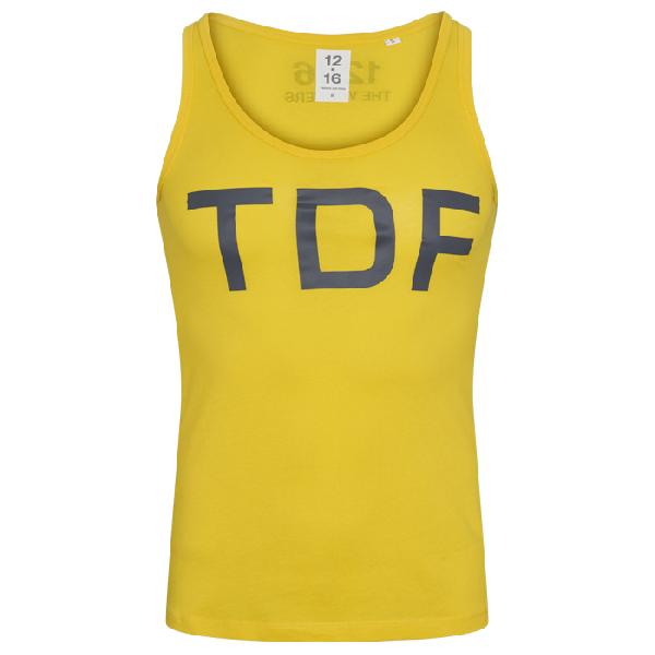 Tank Top 100% Organic Cotten Yellow TDF