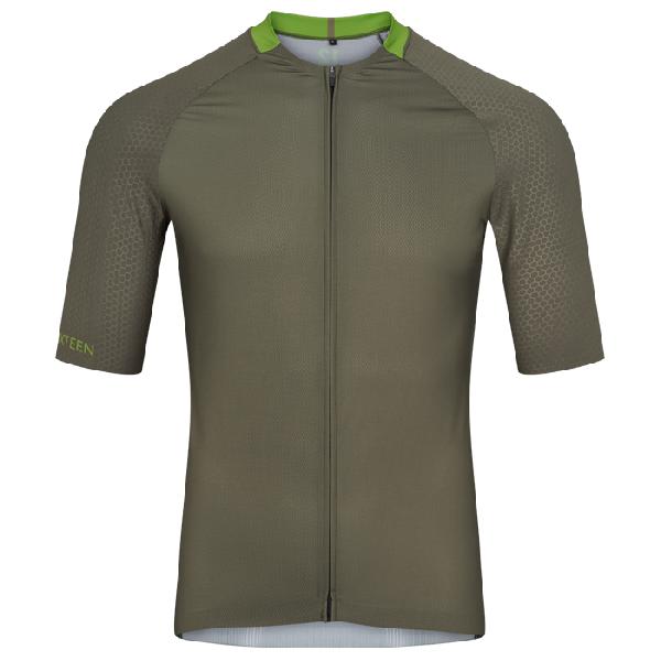 Sky Pro Jersey S/S 257 Green/ Brown