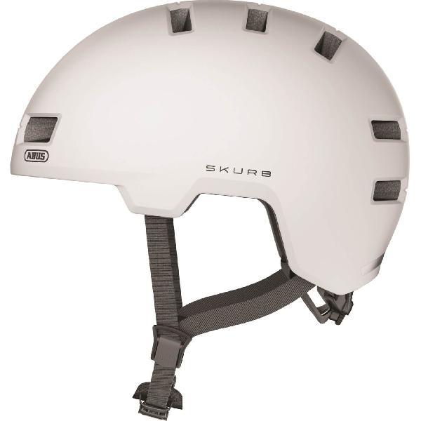 Abus Helm Skurb pearl Wit M 55-59cm