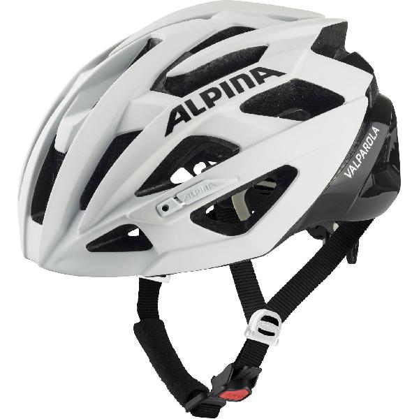 Alpina Helm Valparola white-black 51-56cm