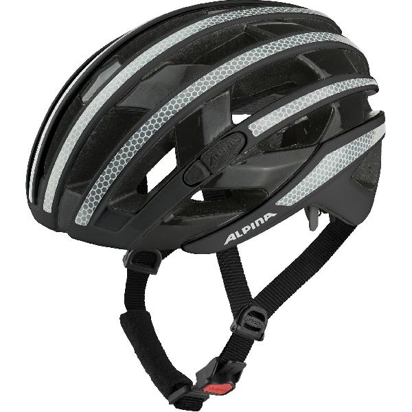 Alpina Helm Ravel Reflective black gloss 55-59