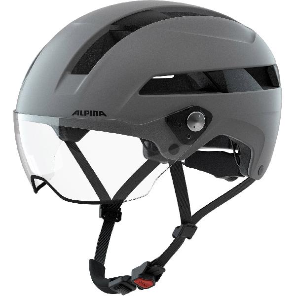 Alpina Helm Soho Visor coffee-grey matt 55-59