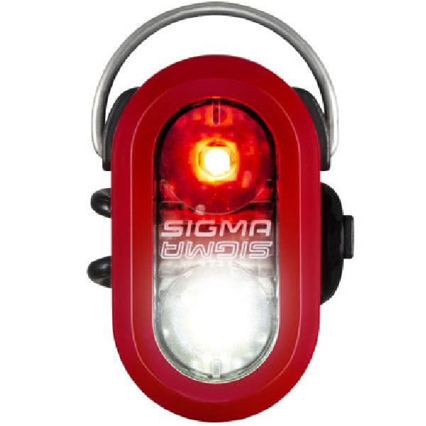 SIGMA Micro Duo rood Dual LED incl 2x CR-2032