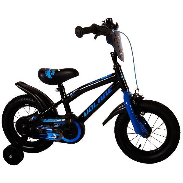 Volare Super GT 12 Inch Jongens Kinderfiets Blauw +€10 Inruilkorting