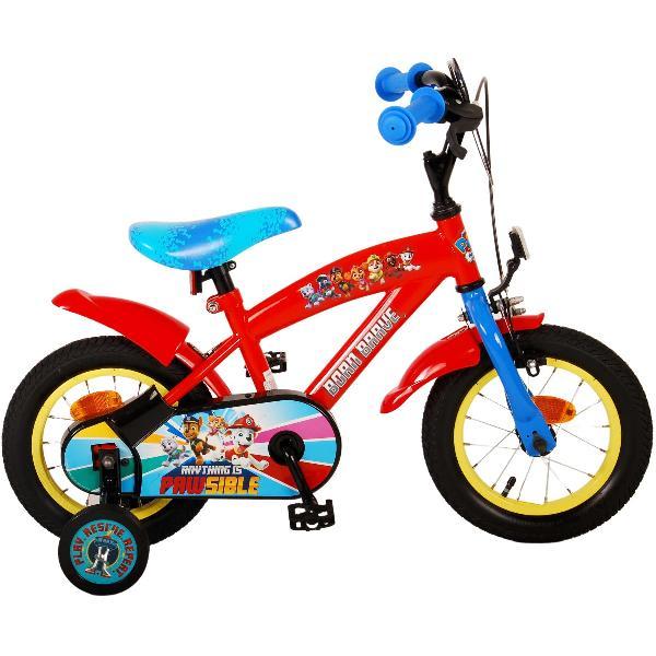 Volare Paw Patrol 12 Inch Jongens Kinderfiets Red/Blue +€10 Inruilkorting