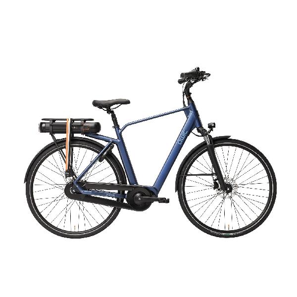 Qwic Premium MN7D+ 2024 Heren Elektrische Fiets Midnight Blue 54 Cm