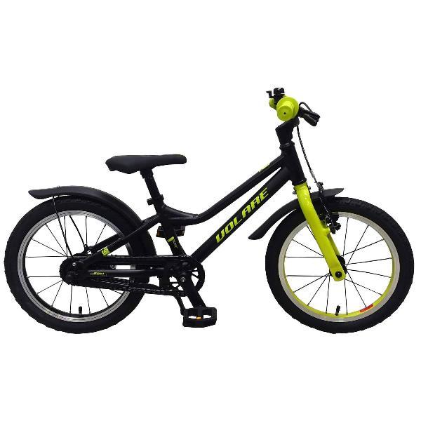 Volare Blaster 16 Inch Jongens Kinderfiets Zwart/Groen +€20 Inruilkorting