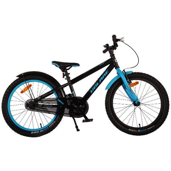 Volare Rocky 20 Inch Jongens Kinderfiets Black Blue +€20 Inruilkorting