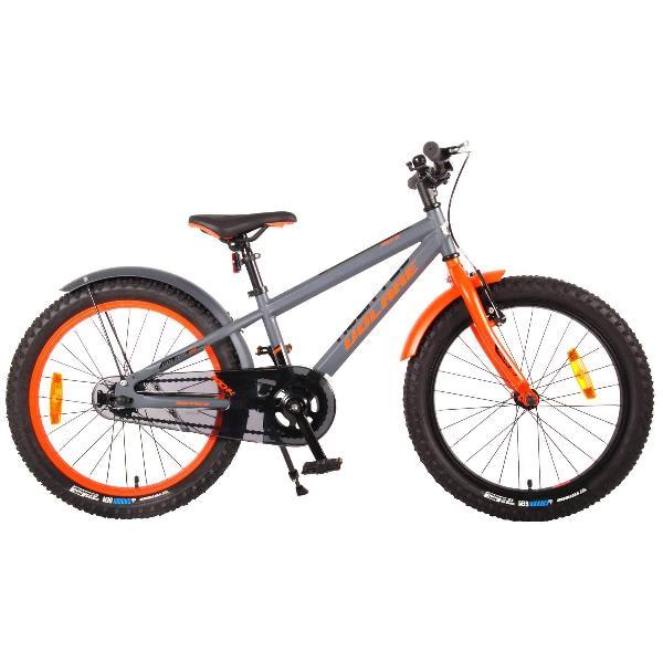 Volare Rocky 20 Inch Jongens Kinderfiets Grey Orange +€20 Inruilkorting