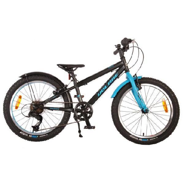 Volare Rocky V6 20 Inch Jongens Kinderfiets Black Blue