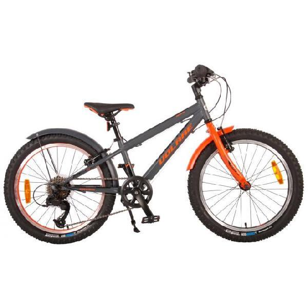 Volare Rocky V6 20 Inch Jongens Kinderfiets Grey Orange