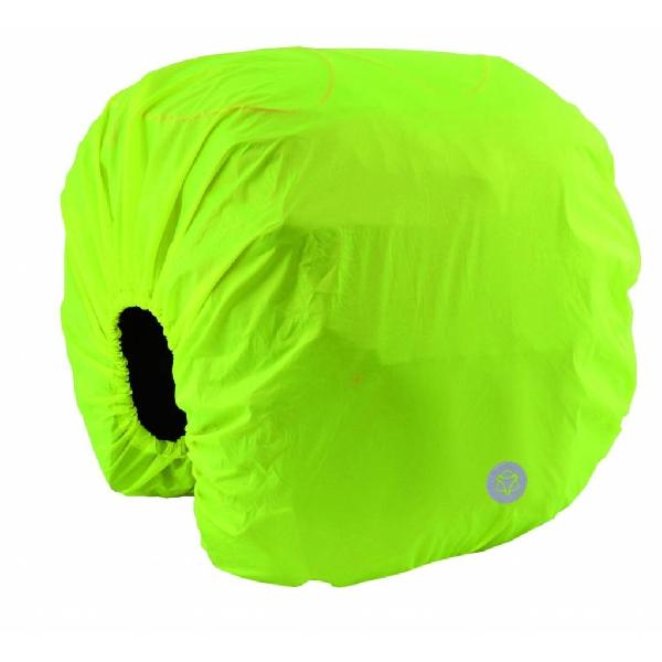 Regenhoes Essentials Neon Geel XL voor dubbele achtertas