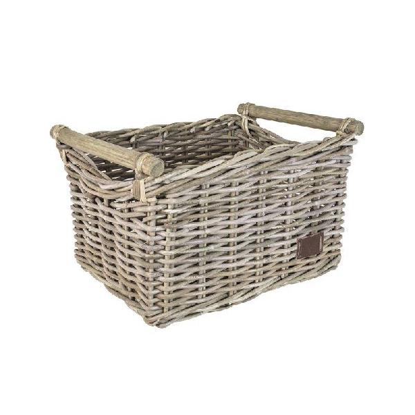 Fietsmand Rotan Bamboo Naturel 26L