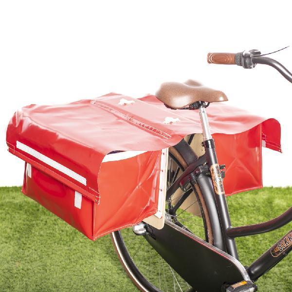 Dubbele Krantentas XXL 75L Rood