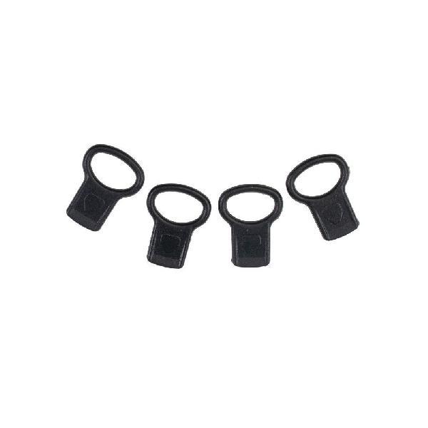 Klemrubbers Mudguard en Seat-Pack Zwart