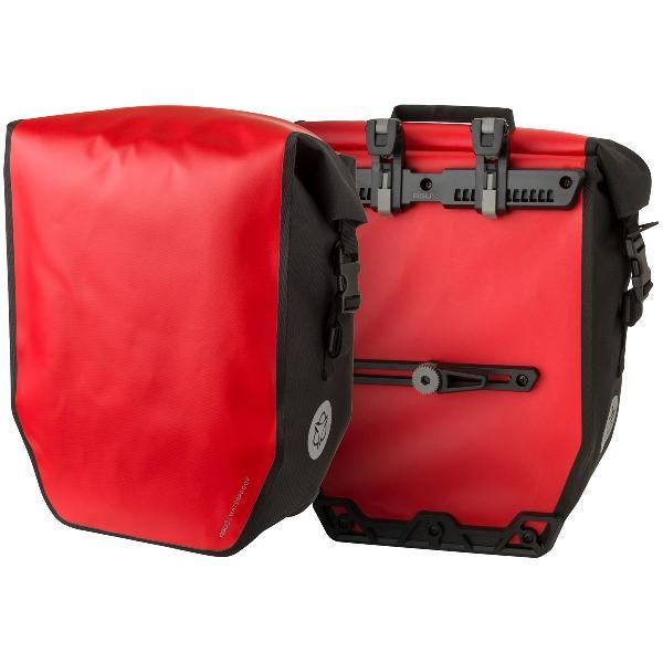 Enkele fietstas Shelter Clean Large 42L Rood CG Set