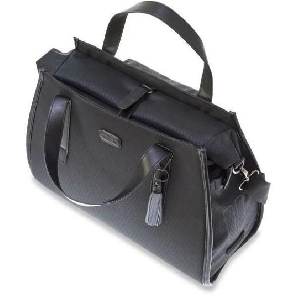 Basil Basil Noir Business Bag enkele Fietstas - Schoudertas - Handtas - 17 liter - Zwart