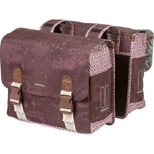 Basil Dubbele Fietstas Basil Boheme Carry All - 35 Liter - Rood