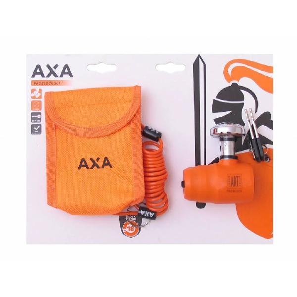 AXA Schijfremslot AXA Pro Block set ART4 ø13mm - oranje (op kaart)