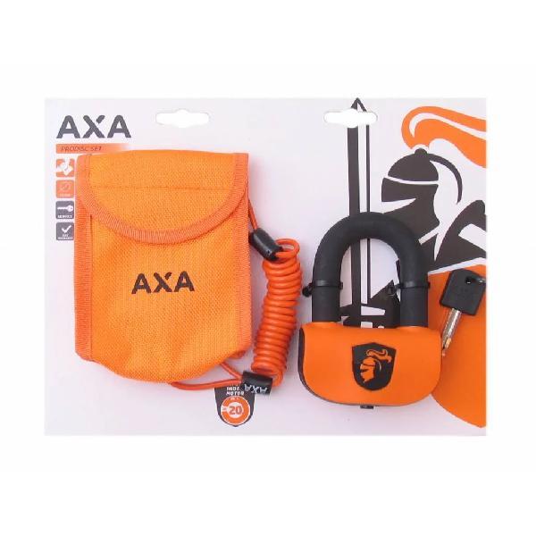 AXA Schijfremslot AXA Pro Disc Set ART4 ø13mm - oranje (op kaart)