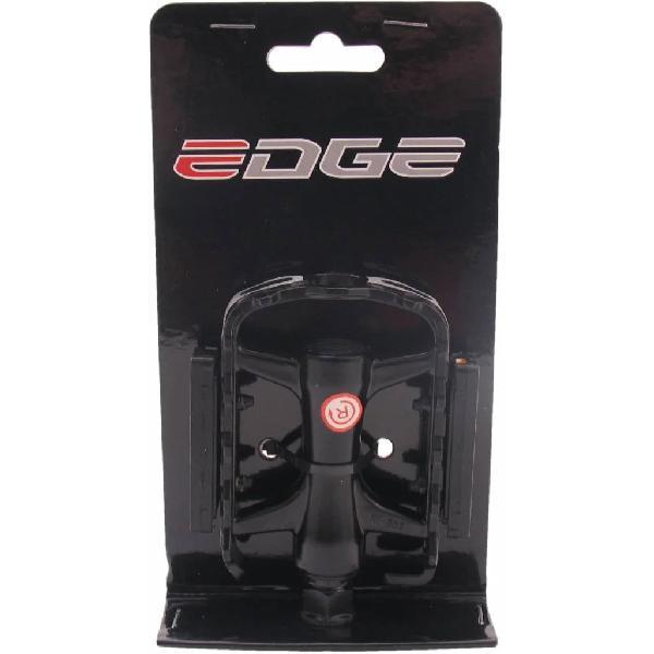 Edge Fietspedalen Edge MTB Low Profile - Alu zwart met polish zijkant