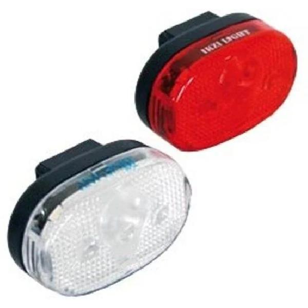 Ikzi Ikzi Light Fietsverlichting LED-set - Voor + Achter