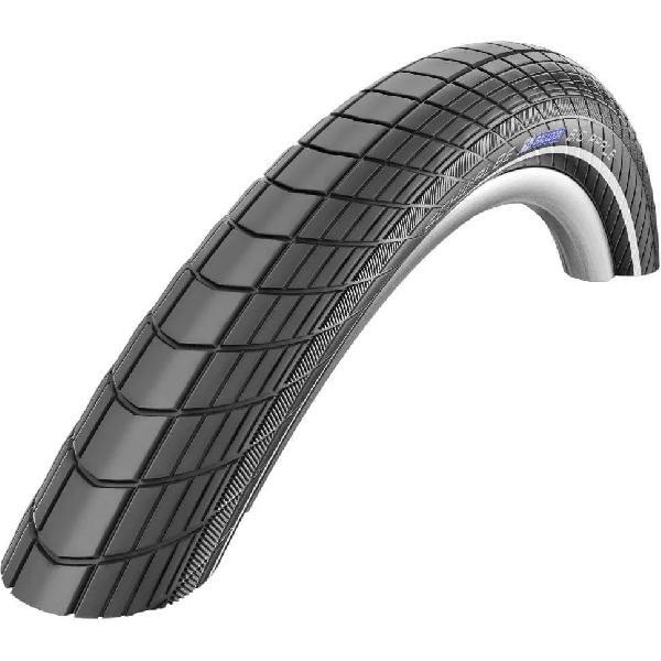 Schwalbe Buitenband Schwalbe Big Apple 55-406 (20x2,15) - Zwart met Reflectie