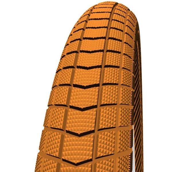 Schwalbe Buitenband Schwalbe Big Ben 50-622 - Bruin met Reflectie