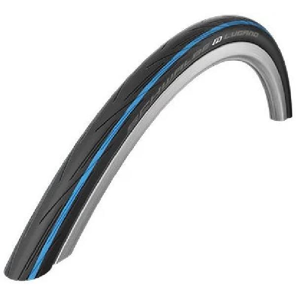 Schwalbe Buitenband Schwalbe Lugano 25-622 - Zwart-Blauw